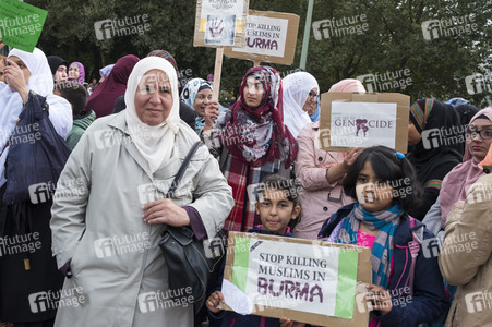 Muslimen Demonstration in Berlin