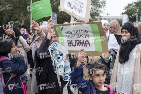 Muslimen Demonstration in Berlin