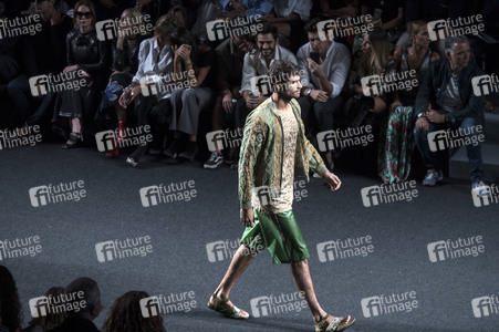 Custo Barcelona Fashion Show auf der Mercedes-Benz Fashion Week Madrid SS 2018