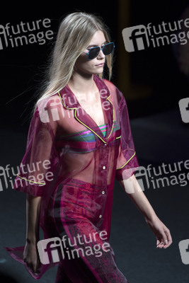 Custo Barcelona Fashion Show auf der Mercedes-Benz Fashion Week Madrid SS 2018
