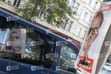 Bundestagswahlkampf-Plakate in Berlin