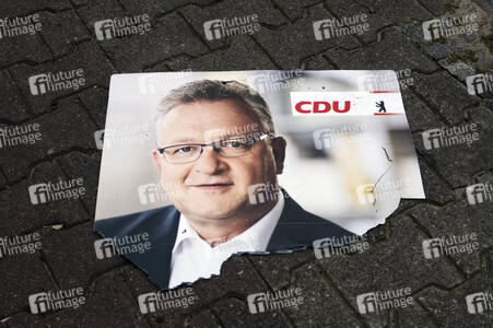 Bundestagswahlkampf-Plakate in Berlin