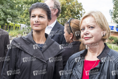 Wahlkampfveranstaltung mit Sahra Wagenknecht in Berlin