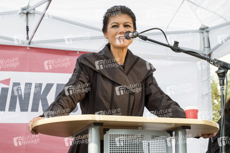 Wahlkampfveranstaltung mit Sahra Wagenknecht in Berlin