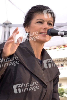 Wahlkampfveranstaltung mit Sahra Wagenknecht in Berlin