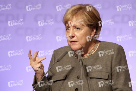Wahlkampfveranstaltung mit Angela Merkel in Hamburg