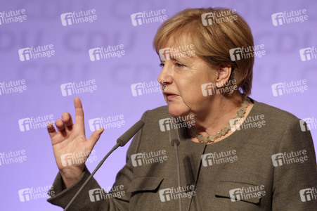 Wahlkampfveranstaltung mit Angela Merkel in Hamburg