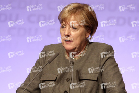 Wahlkampfveranstaltung mit Angela Merkel in Hamburg