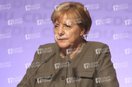 Wahlkampfveranstaltung mit Angela Merkel in Hamburg