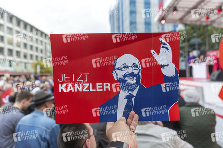 Wahlkampfveranstaltung mit Martin Schulz in Hannover