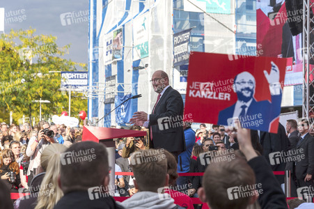 Wahlkampfveranstaltung mit Martin Schulz in Hannover