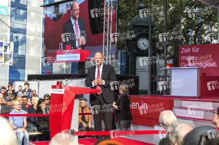 Wahlkampfveranstaltung mit Martin Schulz in Hannover