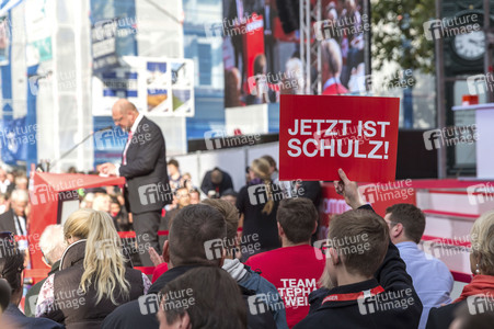 Wahlkampfveranstaltung mit Martin Schulz in Hannover