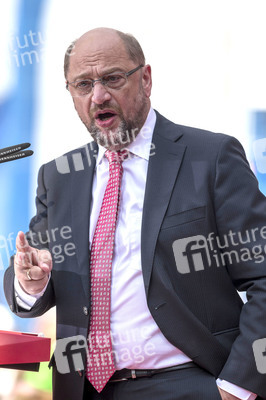 Wahlkampfveranstaltung mit Martin Schulz in Hannover