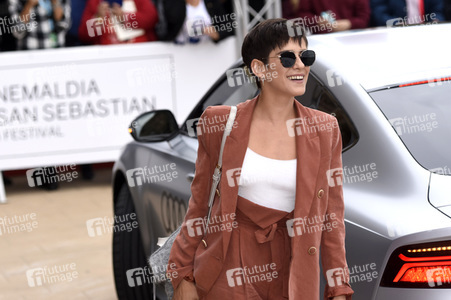 Ankunft von Maria Leon auf dem San Sebastian Film Festival 2017