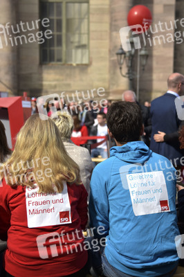 Wahlkampfveranstaltung mit Martin Schulz in Nürnberg