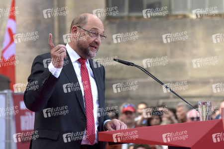 Wahlkampfveranstaltung mit Martin Schulz in Nürnberg