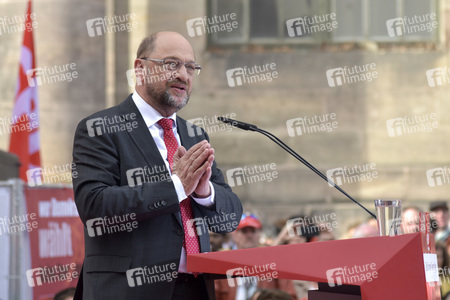 Wahlkampfveranstaltung mit Martin Schulz in Nürnberg
