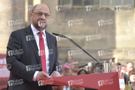 Wahlkampfveranstaltung mit Martin Schulz in Nürnberg