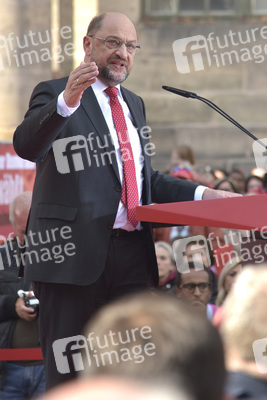 Wahlkampfveranstaltung mit Martin Schulz in Nürnberg
