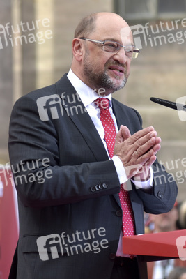 Wahlkampfveranstaltung mit Martin Schulz in Nürnberg