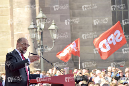Wahlkampfveranstaltung mit Martin Schulz in Nürnberg