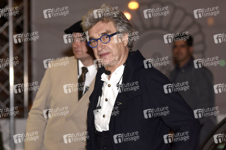 Ankunft von Wim Wenders auf dem San Sebastian Film Festival 2017