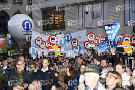Wahlkampfveranstaltung der CSU in München