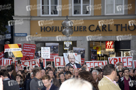 Wahlkampfveranstaltung der CSU in München