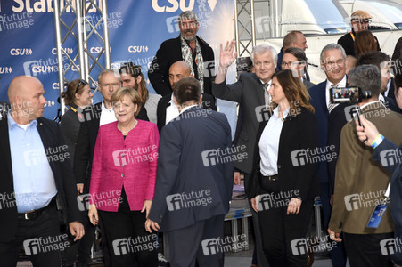 Wahlkampfveranstaltung der CSU in München