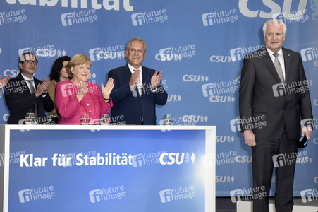 Wahlkampfveranstaltung der CSU in München