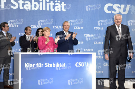 Wahlkampfveranstaltung der CSU in München