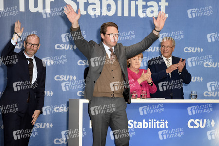 Wahlkampfveranstaltung der CSU in München