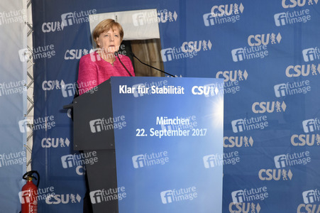 Wahlkampfveranstaltung der CSU in München