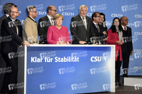 Wahlkampfveranstaltung der CSU in München