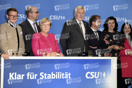 Wahlkampfveranstaltung der CSU in München
