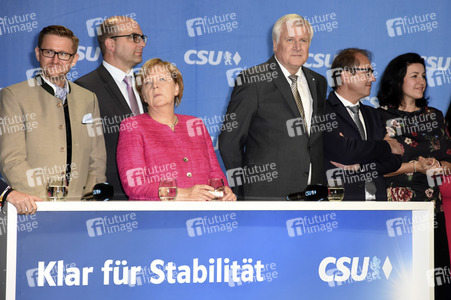 Wahlkampfveranstaltung der CSU in München