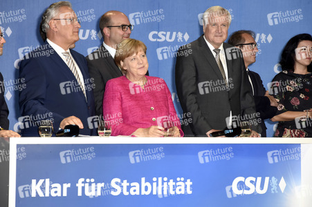 Wahlkampfveranstaltung der CSU in München