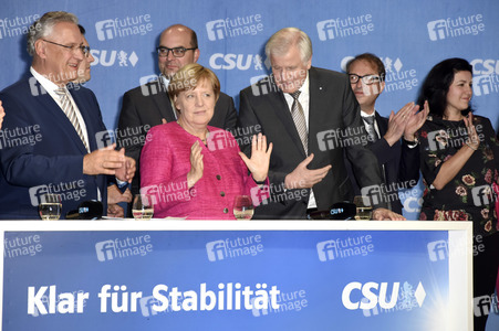 Wahlkampfveranstaltung der CSU in München