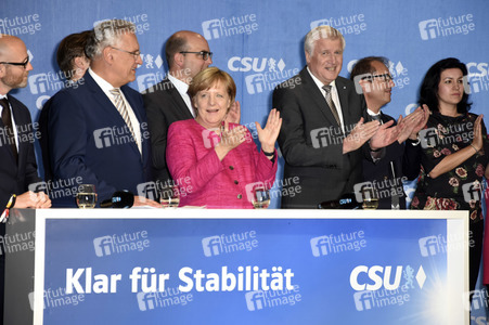 Wahlkampfveranstaltung der CSU in München