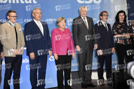 Wahlkampfveranstaltung der CSU in München