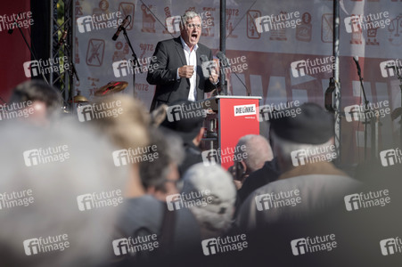 Wahlkampfveranstaltung der LINKEN in Berlin