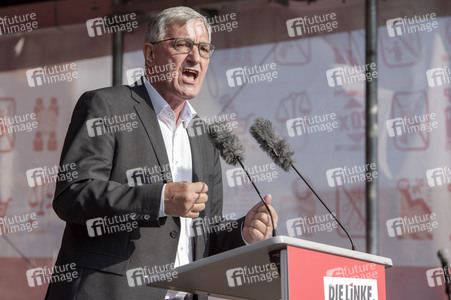 Wahlkampfveranstaltung der LINKEN in Berlin