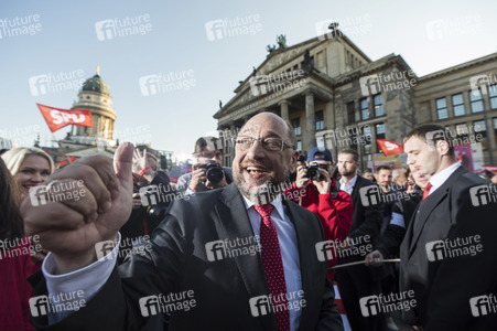 Wahlkampfveranstaltung mit Martin Schulz in Berlin