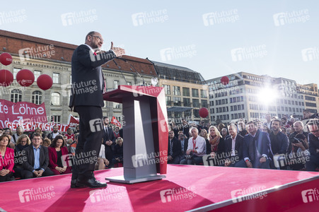 Wahlkampfveranstaltung mit Martin Schulz in Berlin