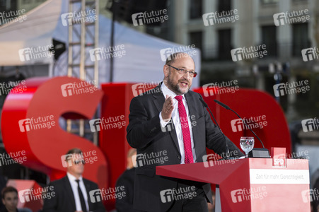Wahlkampfveranstaltung mit Martin Schulz in Berlin
