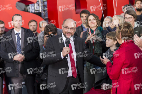 Wahlkampfveranstaltung mit Martin Schulz in Berlin