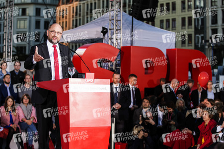 Wahlkampfveranstaltung mit Martin Schulz in Berlin