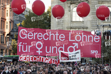 Wahlkampfveranstaltung mit Martin Schulz in Berlin