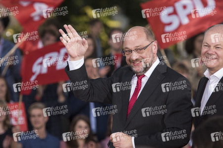 Wahlkampfveranstaltung mit Martin Schulz in Berlin